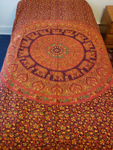Elephant Mandala tapestry