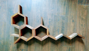 Large THC molecule shelf
