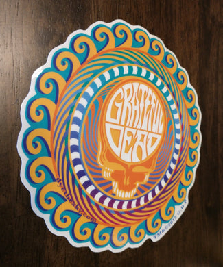 Grateful Dead Sun Mandala Sticker