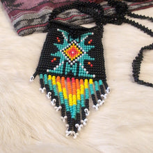 Beaded Chona Pouch Necklace 1