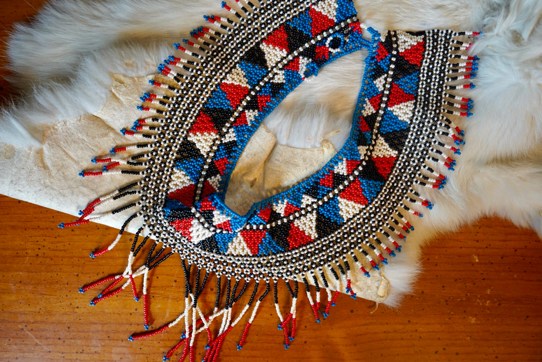 Antigua Beaded Collar Necklace 3