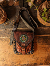 Beaded leather bag #2