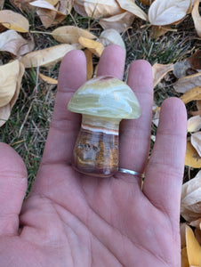 Green Onyx Mushroom