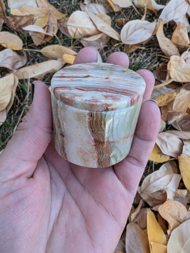 Green Onyx Jar