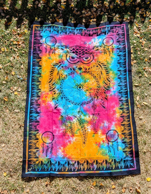 Owl  Dreamcatcher tapestry