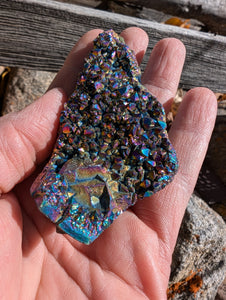 Small Aura Quartz Cluster #8