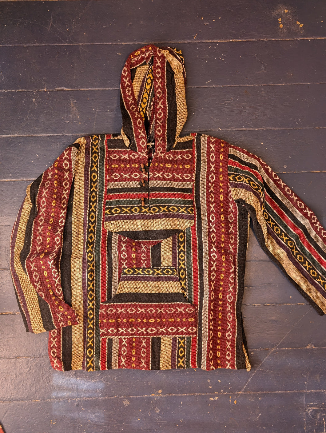 Small Hippie Baja Hoodie