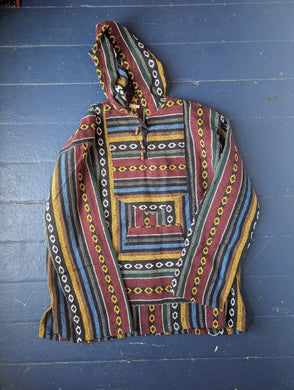 Large Hippie Baja Hoodie