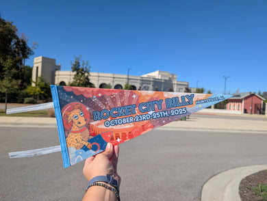 Rocket City Billy Pennant