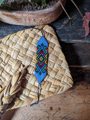 San Pedro Wide Beaded Bracelet #4