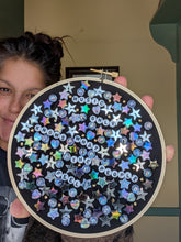 Panic Beaded Wall Hanging