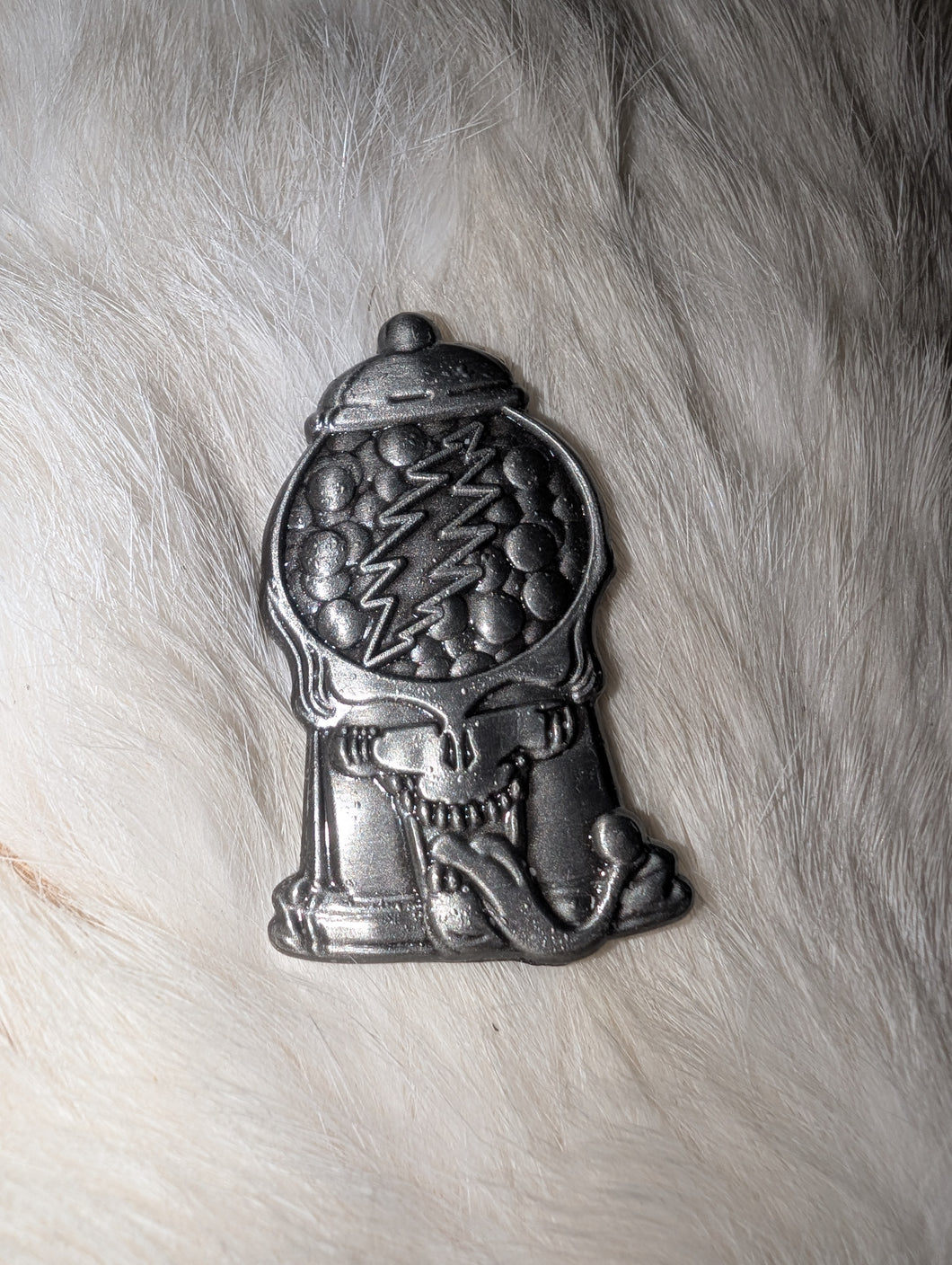 Steal Your Gumball Grateful Dead Pin Silver