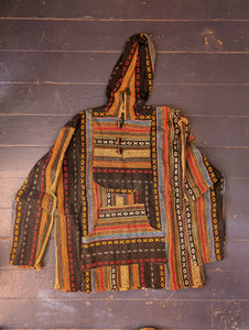 Large Hippie Baja Hoodie