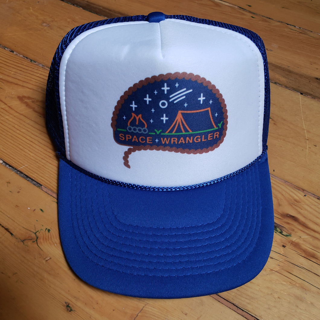 Adult Space Wrangler Trucker hat