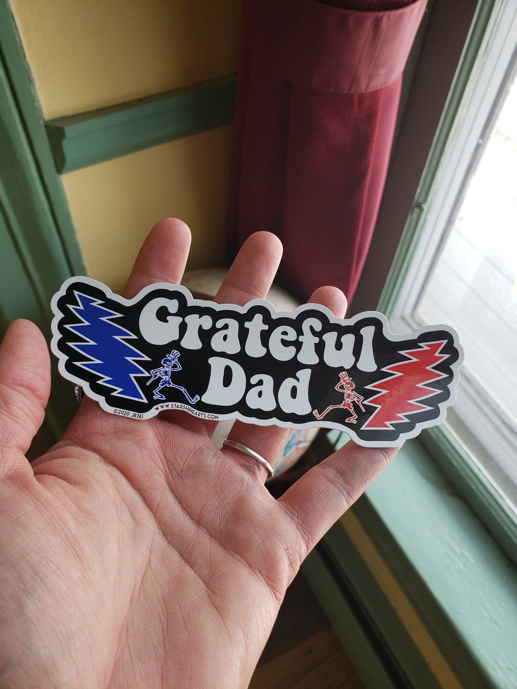 Grateful Dad Sticker