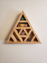 #4 Natural Electrified Triangle Shelf