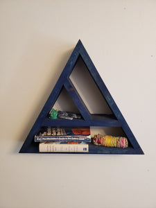 #5 Navy Triangle Shelf
