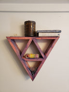 #6 Cotton Candy Triangle Shelf