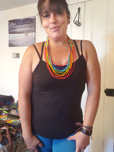 Antigua Beaded Rainbow Necklace 2