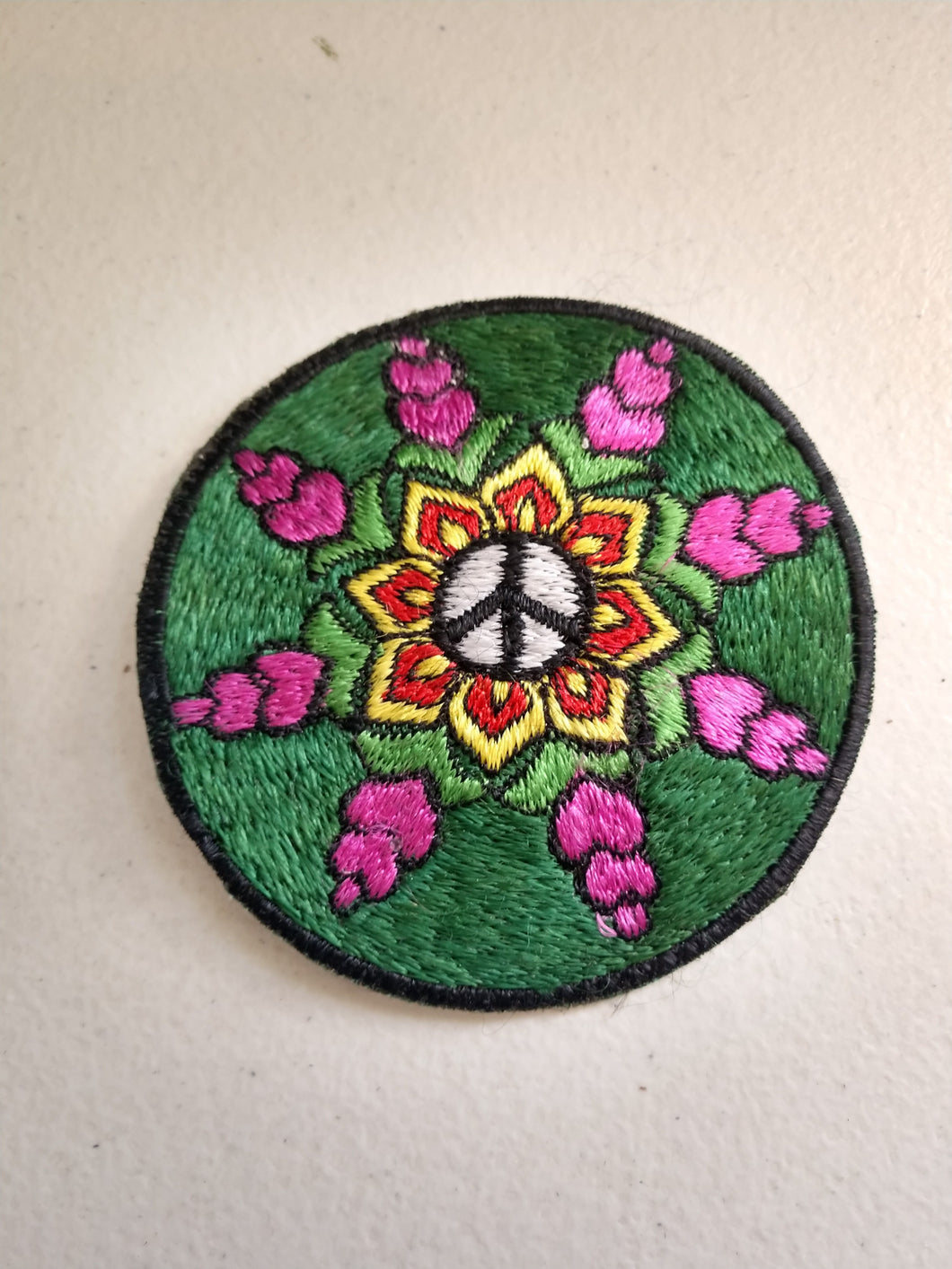 Peace mandala patch