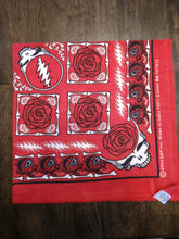 stealie & roses bandana