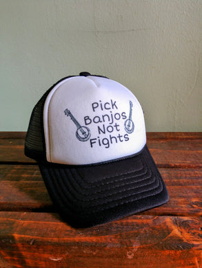Kids Pick Banjos Trucker Hat