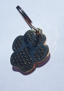 Gold Flower Of Life Paw